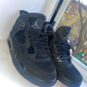 Air Jordan 4s Black Cats
